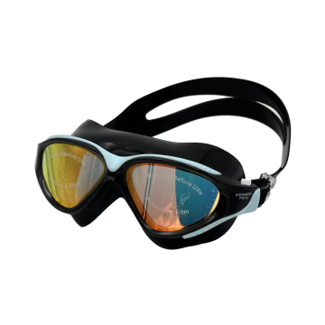 Adult Swim Goggles: Anti-Fog, No-Leak, UV Protection, Max Comfort, Mirror/Non-Mirror Lens - AF-3300
