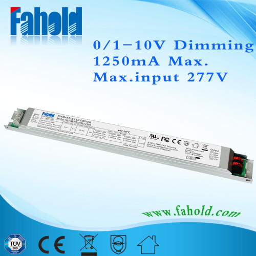 50W UL LED Linear Driver For Indoor