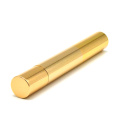 Alluminio dorato di alta qualità 4 ml Twist up bottiglia di lucidalabbra in metallo a penna a penna vuota