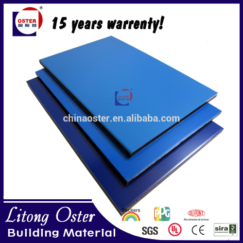 3MM/4MM ALUMINUM COMPOSITE PANEL for the exterior /interior decoration