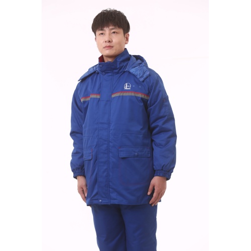 Anti Static Protective Clothing Cotton Polyester Blue Anti-Static And Cold Uniforms Factory