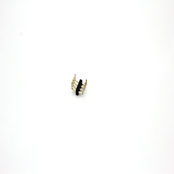 1,27 connettore pin di riga angolare a riga singola