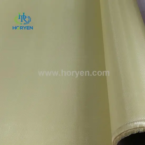 High modulus 400D 125g fireproof aramid fiber cloth