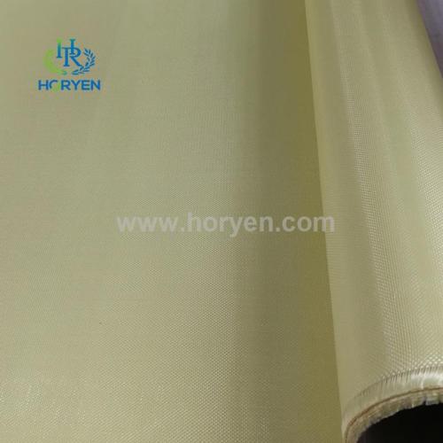 High modulus 400D 125g fireproof aramid fiber cloth