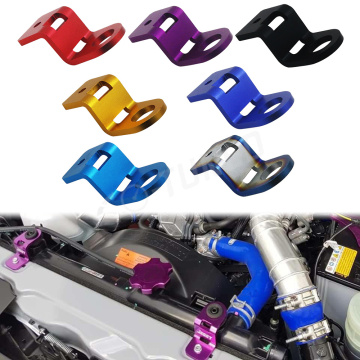Universal Aluminum Alloy Radiator Kit with Logo Bracket Bolt for Honda Civic EG Water Tank Radiator Q0M4