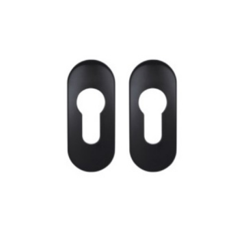 Placa de escudo de cerradura de puerta batiente lateral