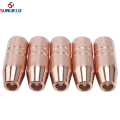 XL401-6-50 অগ্রভাগ 1/2''(12.7mm)1/8''রিসেস ট্যাপার, কপার