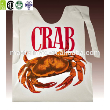 Printing good quality disposable bib