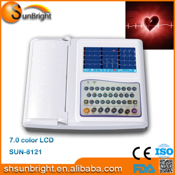 Connect computer with ECG machine