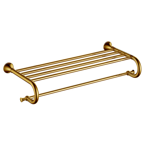 Double Bathroom Towel Rack Wall Mounted