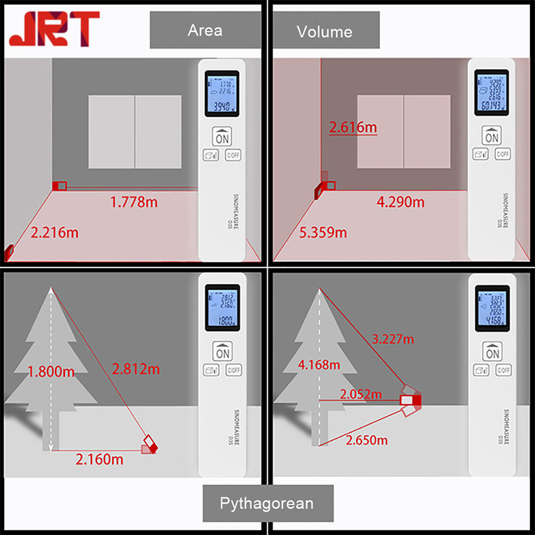 How to measure Pocket Laser Distance Measurers 30m