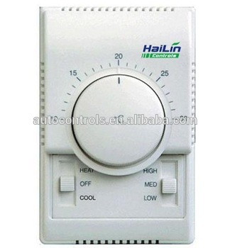 HL107 FCU mechnical thermostat, HVAC room thermostat