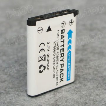 Portable battery pack for Li-40B 42B Olympus batteries,3.7V 900mAh, Made in china