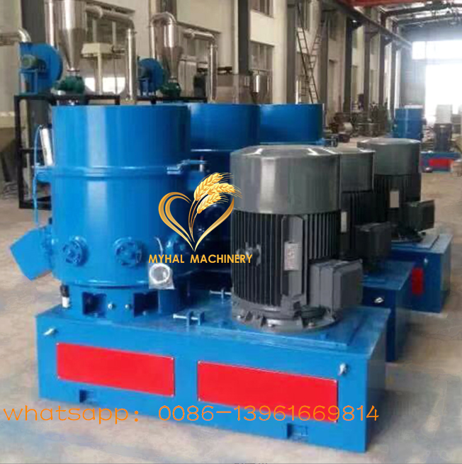 plastic agglomerator machinery