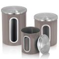 Food Storage Stainless Steel Canister Set