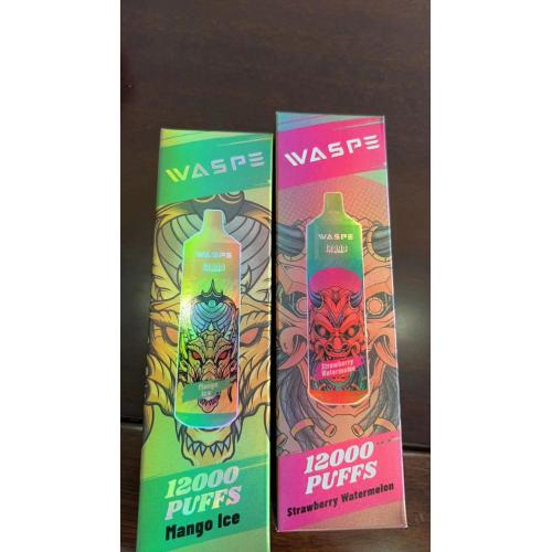 Waspe Waspe 12000 Puffs al por mayor Vapor desechable