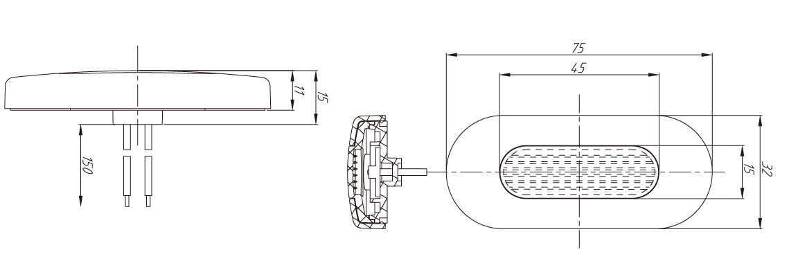 0A75 LED Interior Light