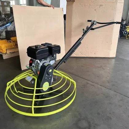 Gasoline Ride-On Concrete Power Trowel - Walk Behind Power Trowel Machine for Construction Tools