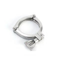 Stainless steel three-section clamp