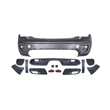 Parachoques trasero reajustado de estilo JCW para mini accesorios de carrocería F55 F55