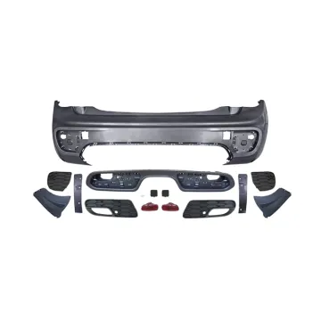 JCW Style Refitted Rear Bumper for MINI F55 Auto Body Accessories