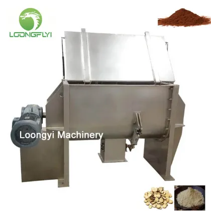 Black pepper oat oatmeal ribbon mixer machine