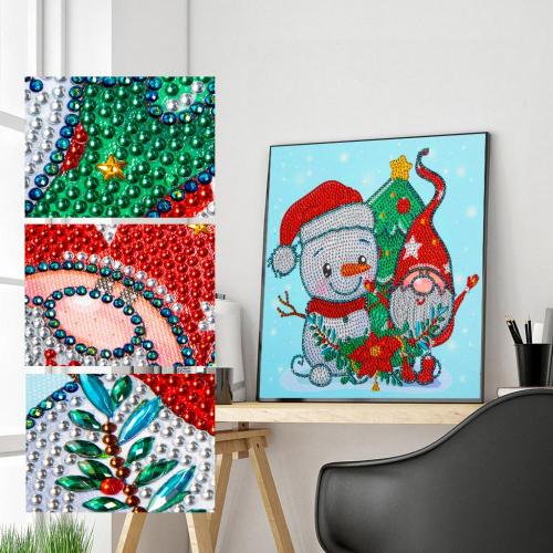 Cartoon Santa Claus 5D Diamond Painting Pittura decorativa