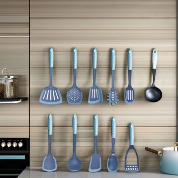 Customized Silicone Spatula Spoon Kitchen Supplies Set - 10 Pcs
