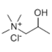 1-Propanaminium,2-hydroxy-N,N,N-trimethyl-, chloride (1:1) CAS 2382-43-6