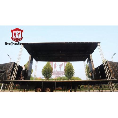 China 13m length Gospel Stage Trailer Manufactory