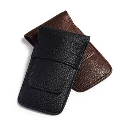 Custom Logo PU Leather Travel Watch Storage Pouch