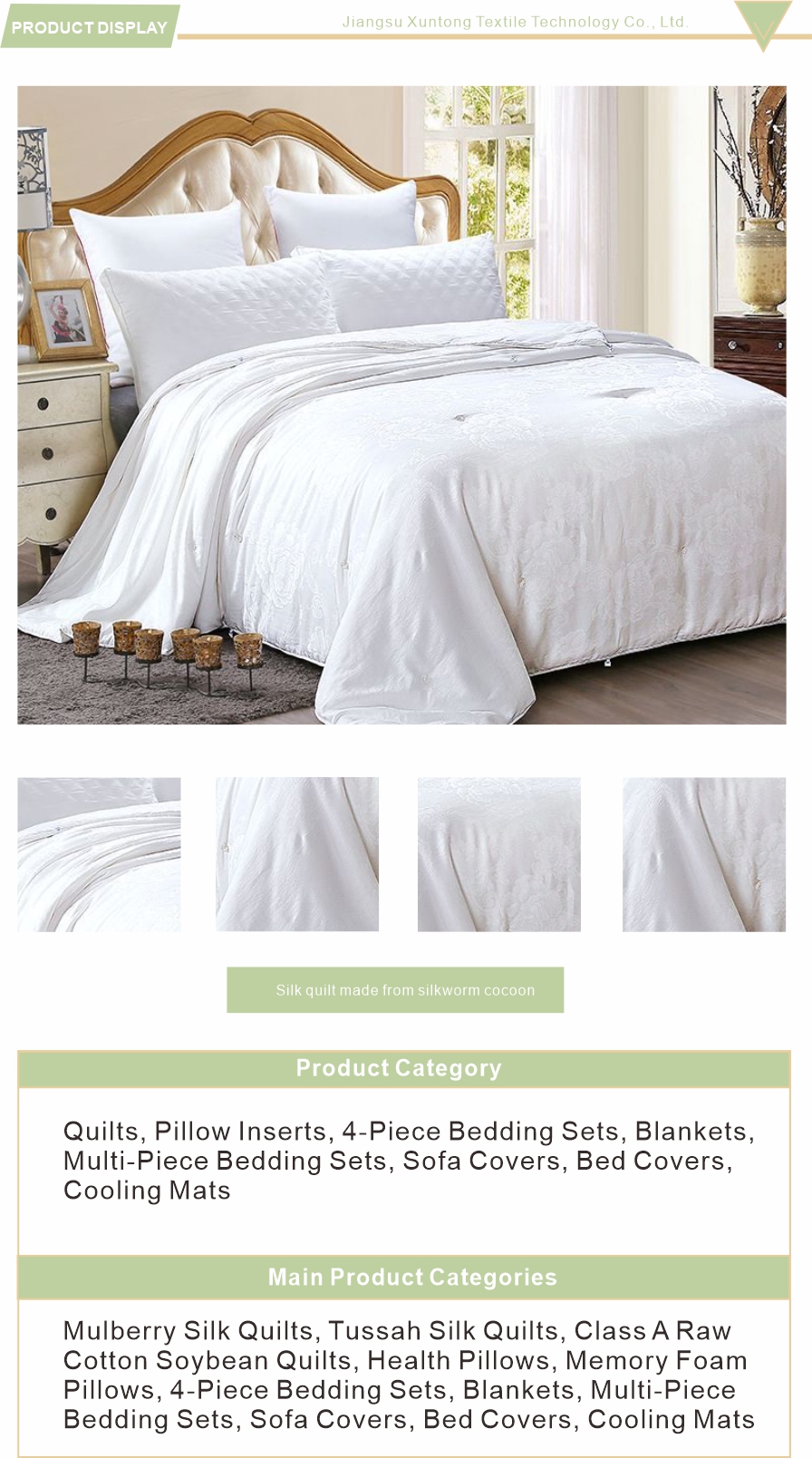 Natural Breathable Mulberry Quilt