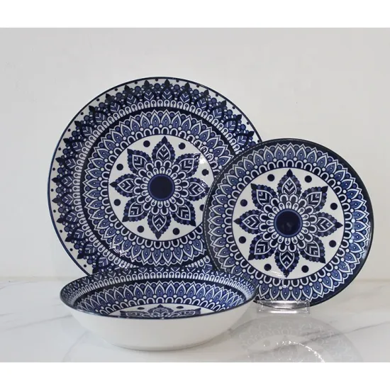 2022 Hotel Restaurant 16pcs Fine Porcelain Dinnerware Set