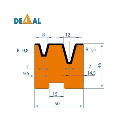 Universal Thick Thin Plate Durable Press Brake Die for TRUMPF AMADA BYSTRONIC LVD Bending Machines