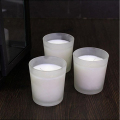 White Matte Jar Natural Soy Scented Candle