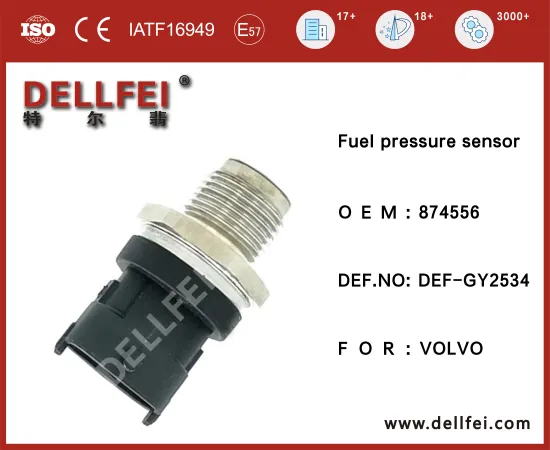 Fuel Common Rail Pressure Sensor 874556 for VOLVO