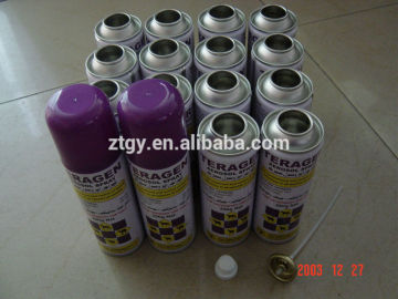 tinplate aerosol can round empty tin can