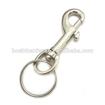Fashion High Quality Metal Snap Hook Keychain