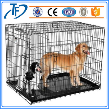 Cage de chien en acier inoxydable