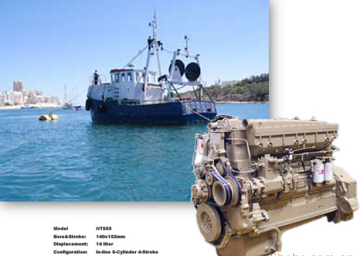 CUMMINS MESIN LAUT NTA855-M350