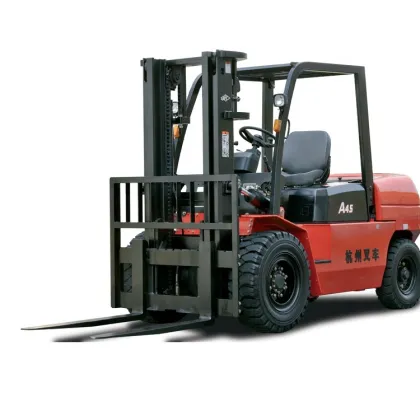 HANGCHA Mini 3.5-5 Ton 4x4 Diesel/Electric Articulated Rough Terrain Forklift For Sale