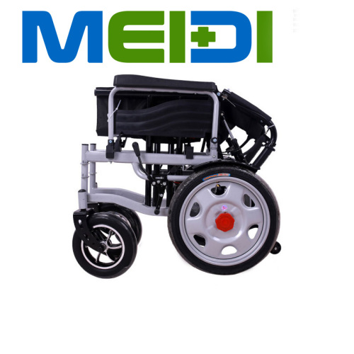 2026 New Arrival Hot Sale Lightweight Aluminum Foldable Electric Wheelchair Portable Mobility for Disabled