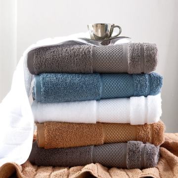 luxury cotton soft bath hand face towels set