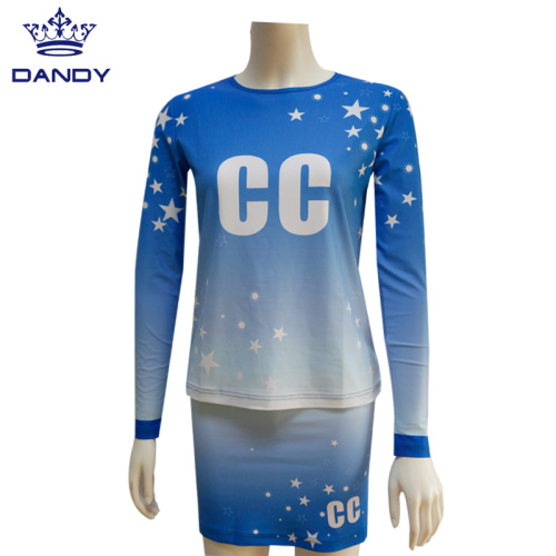 Залуучуудын бүрэн будаг sublimation Cheer Costome