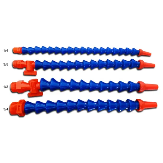 Modular Coolant Loc-Line Hose for CNC Machines (1/4'', 3/8'', 1/2'', 3/4'')