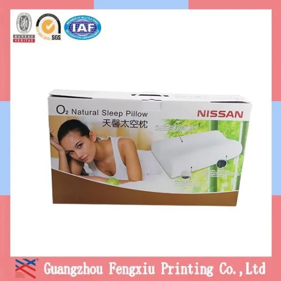 Factory Made Personalized Pillow Box with Handle Packaging