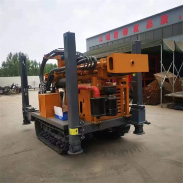 QYD-400 Portable Full Hydraulic Mineral Exploration Wireline Core Drilling Rig/Crawler Chassis Drilling Rig