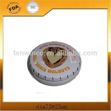 Cheap Hot Chocolate Mini Tin Box . Small Round Tin Cans