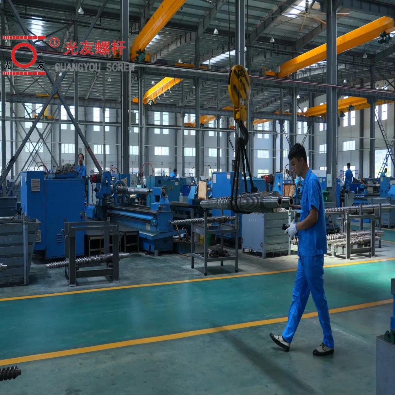 ISO Certified High Precision PVC Pipe Single Screw Barrel Para sa Extruder