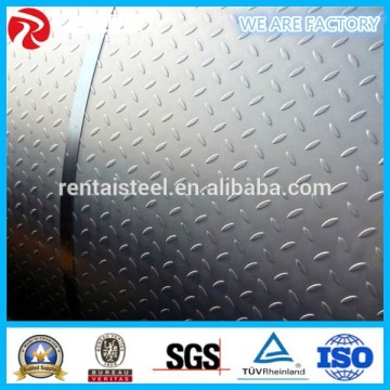 Checkered steel coil Mild Checkered Steel Coil Diamond Steel Plate